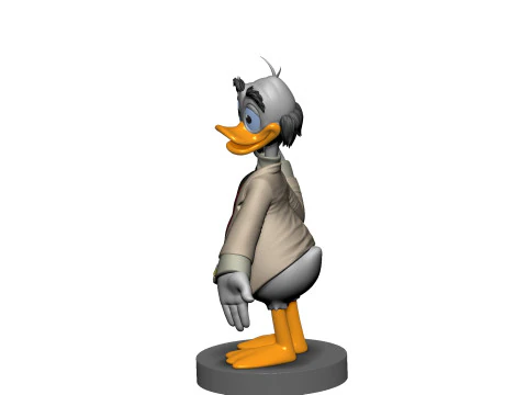 Ludwig Von Drake para impress&atilde;o 3D STL Modelo de Impressão 3D