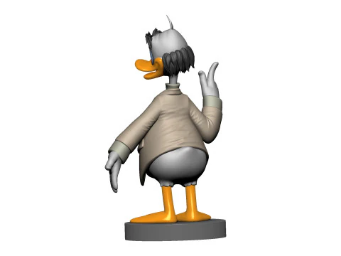 Ludwig Von Drake para impress&atilde;o 3D STL Modelo de Impressão 3D