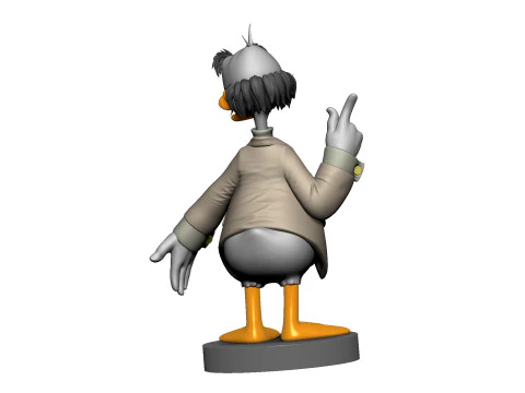 Ludwig Von Drake para impress&atilde;o 3D STL Modelo de Impressão 3D