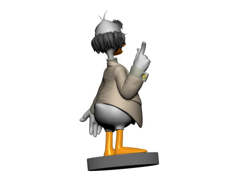 Ludwig Von Drake para impress&atilde;o 3D STL Modelo de Impressão 3D