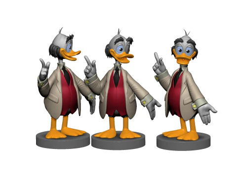 Ludwig Von Drake para impress&atilde;o 3D STL Modelo de Impressão 3D