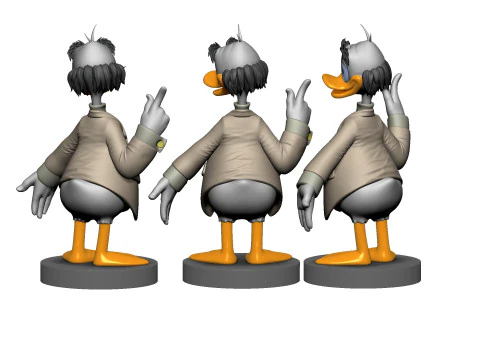 Ludwig Von Drake para impress&atilde;o 3D STL Modelo de Impressão 3D