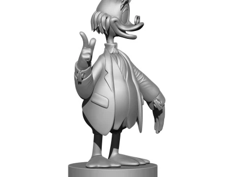 Ludwig Von Drake para impress&atilde;o 3D STL Modelo de Impressão 3D