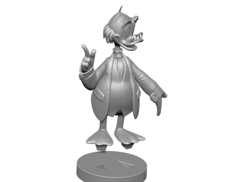 Ludwig Von Drake for 3D printing STL 3D Print Model