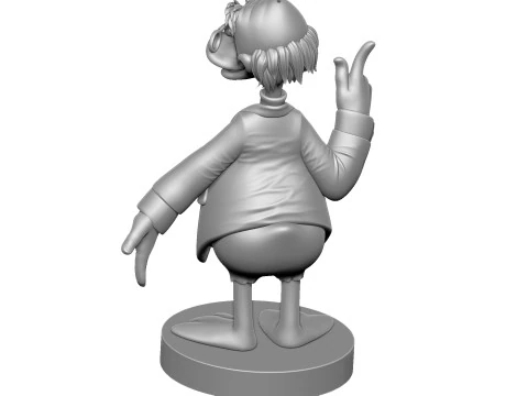 Ludwig Von Drake para impress&atilde;o 3D STL Modelo de Impressão 3D