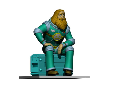 Mechanic Zelonyy for 3D printing STL 3D Print Model