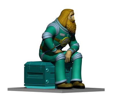 Mechanic Zelonyy for 3D printing STL 3D Print Model