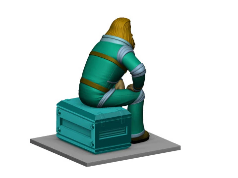 Mechanic Zelonyy for 3D printing STL 3D Print Model