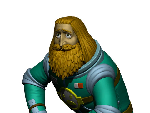 Mechanic Zelonyy for 3D printing STL 3D Print Model