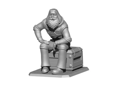 Mechanic Zelonyy for 3D printing STL 3D Print Model