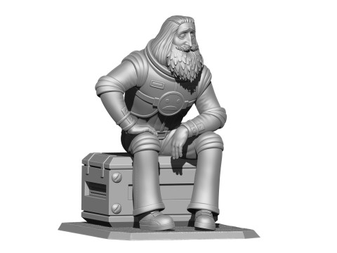 Mechanic Zelonyy for 3D printing STL 3D 打印模型