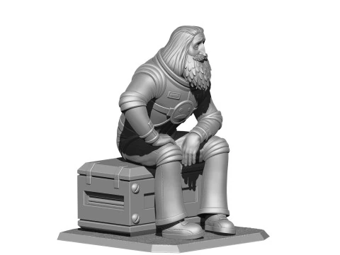 Mechanic Zelonyy for 3D printing STL 3D Print Model