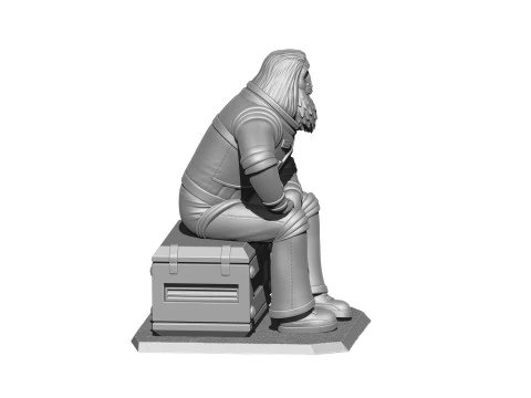 Mechanic Zelonyy for 3D printing STL 3D Print Model