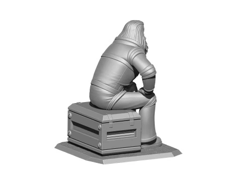 Mechanic Zelonyy for 3D printing STL 3D Print Model