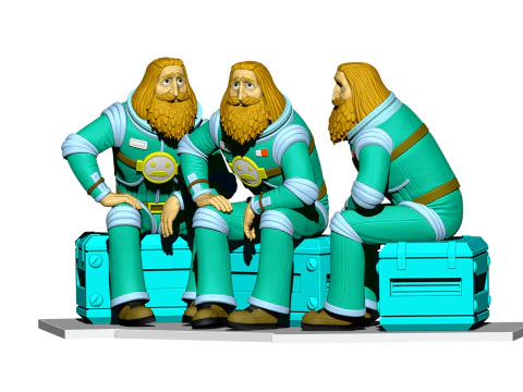 Mechanic Zelonyy for 3D printing STL 3D Print Model