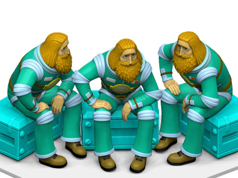 Mechanic Zelonyy for 3D printing STL 3D Print Model