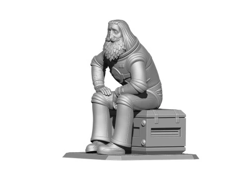 Mechanic Zelonyy for 3D printing STL 3D Print Model