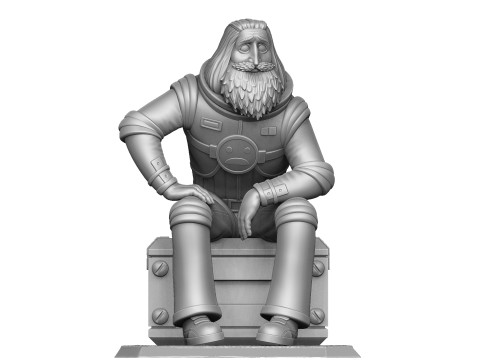Mechanic Zelonyy for 3D printing STL 3D 打印模型