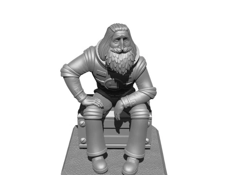 Mechanic Zelonyy for 3D printing STL 3D Print Model