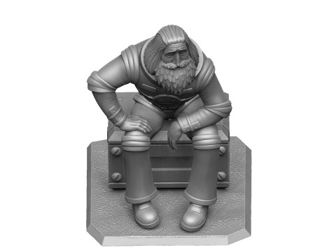 Mechanic Zelonyy for 3D printing STL 3D 打印模型