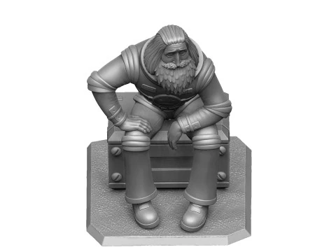Mechanic Zelonyy for 3D printing STL 3D Print Model