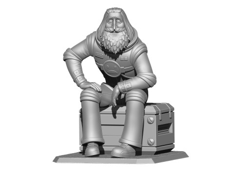 Mechanic Zelonyy for 3D printing STL 3D 打印模型