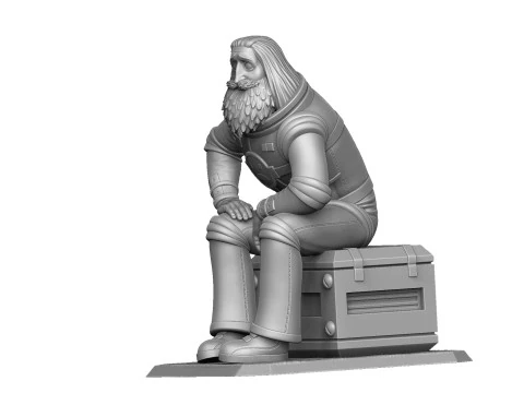 Mechanic Zelonyy for 3D printing STL 3D Print Model