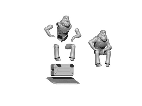 Mechanic Zelonyy for 3D printing STL 3D 打印模型