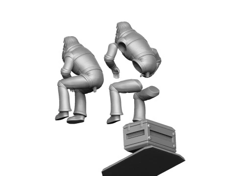 Mechanic Zelonyy for 3D printing STL 3D Print Model