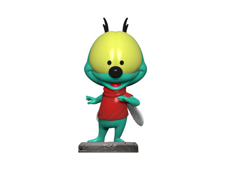 Fly Zipper from Chip n Dale Rescue Rangers 3 character options for 3D printing STL Modelo de impresión 3D