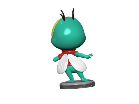 Fly Zipper von Chip n Dale Rescue Rangers 3 Zeichenoptionen f&uuml;r 3D-Druck STL 3D Druckmodell