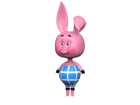 Winnie-the-Pooh and Piglet for 3D printing STL 3D Print Model