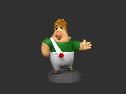 Carlson who lives on the roof For 3D printing STL 3D Print Model