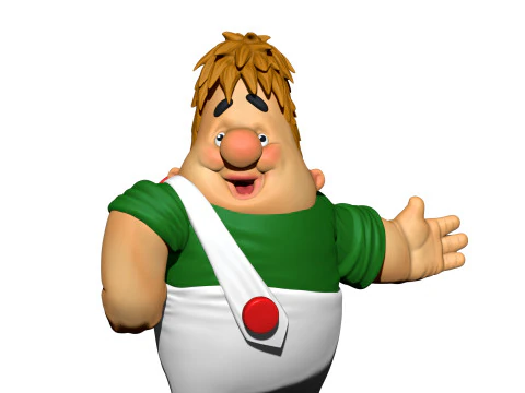 Carlson who lives on the roof For 3D printing STL 3D Print Model