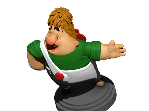 Carlson who lives on the roof For 3D printing STL 3D Print Model