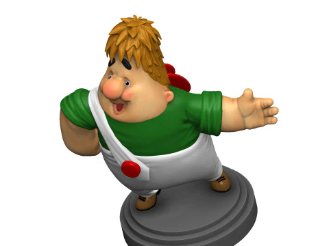 Carlson who lives on the roof For 3D printing STL 3D Print Model