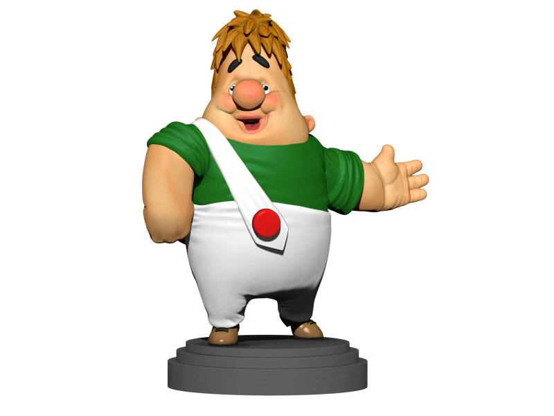 Carlson who lives on the roof For 3D printing STL 3D Print Model .c4d .max .obj .3ds .fbx .stl .blend 