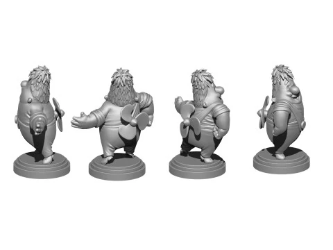 Carlson who lives on the roof For 3D printing STL 3D Print Model