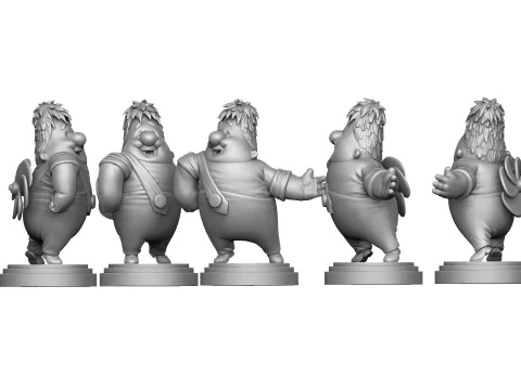 Carlson who lives on the roof For 3D printing STL 3D Print Model