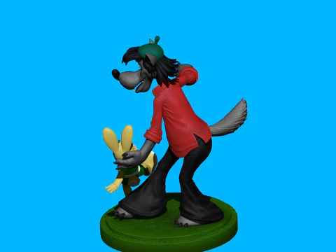 Nu pogodi for 3D printing STL 3D Print Model