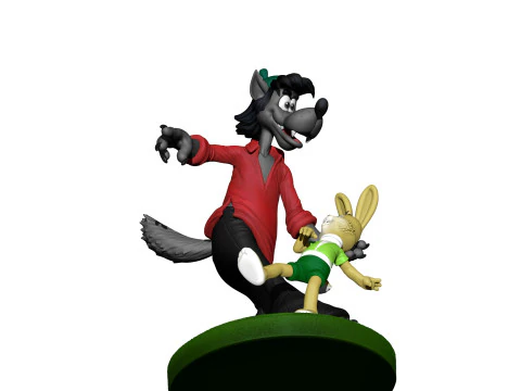 Nu pogodi for 3D printing STL 3D Print Model