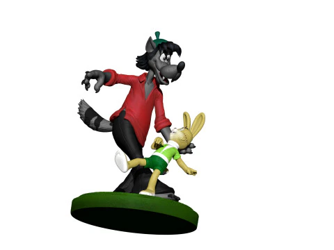 Nu pogodi for 3D printing STL 3D Print Model