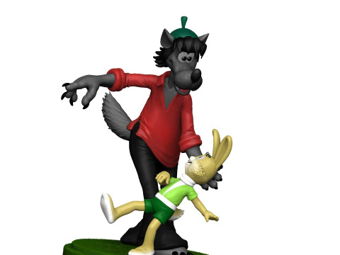 Nu pogodi for 3D printing STL 3D Print Model