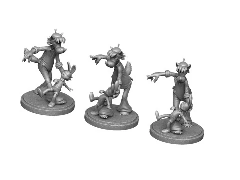 Nu pogodi for 3D printing STL 3D Print Model