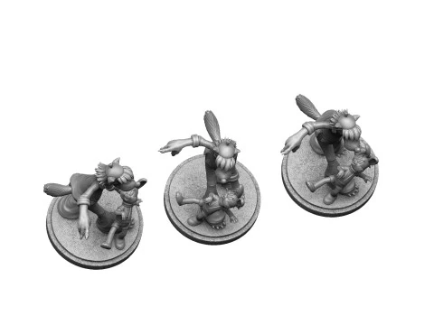 Nu pogodi for 3D printing STL 3D Print Model