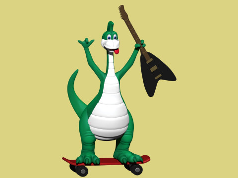 Denver The last dinosaur for 3D printing STL 3D Print Model