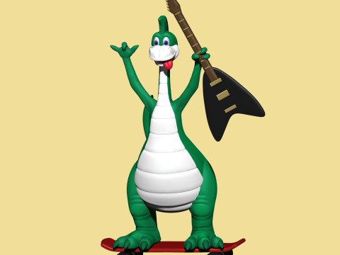Denver The last dinosaur for 3D printing STL 3D Print Model