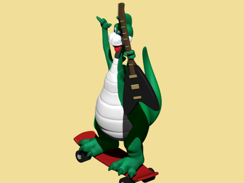 Denver The last dinosaur for 3D printing STL 3D Print Model