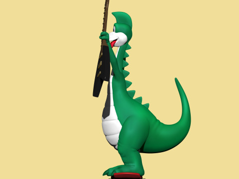Denver The last dinosaur for 3D printing STL 3D Print Model