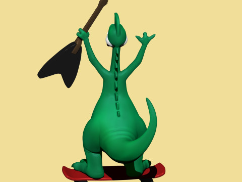 Denver The last dinosaur for 3D printing STL 3D Print Model